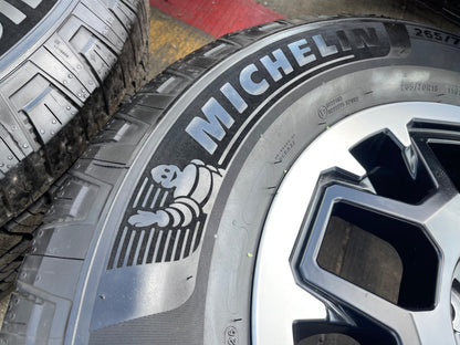 18" Toyota Tacoma 4Runner TRD OEM 94199 wheels rims 2025 2026 2027 MICHELIN NEW