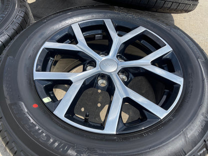 18" Jeep Grand Cherokee L OEM wheels rims 9285 Durango tires 2025 MICHELIN NEW