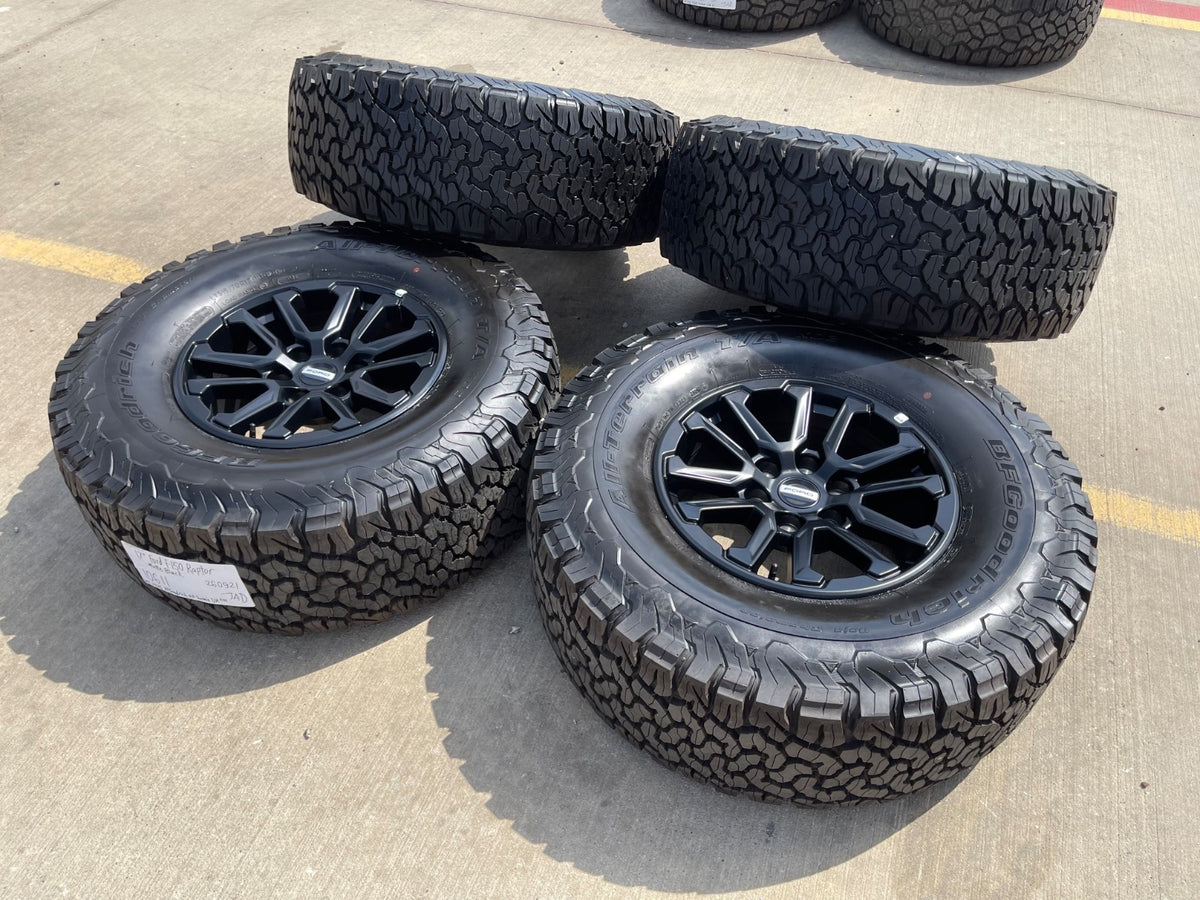 17" Ford F-150 Raptor OEM 10611 rims wheels Bronco SET 2026 2027 BFG 35" SET NEW