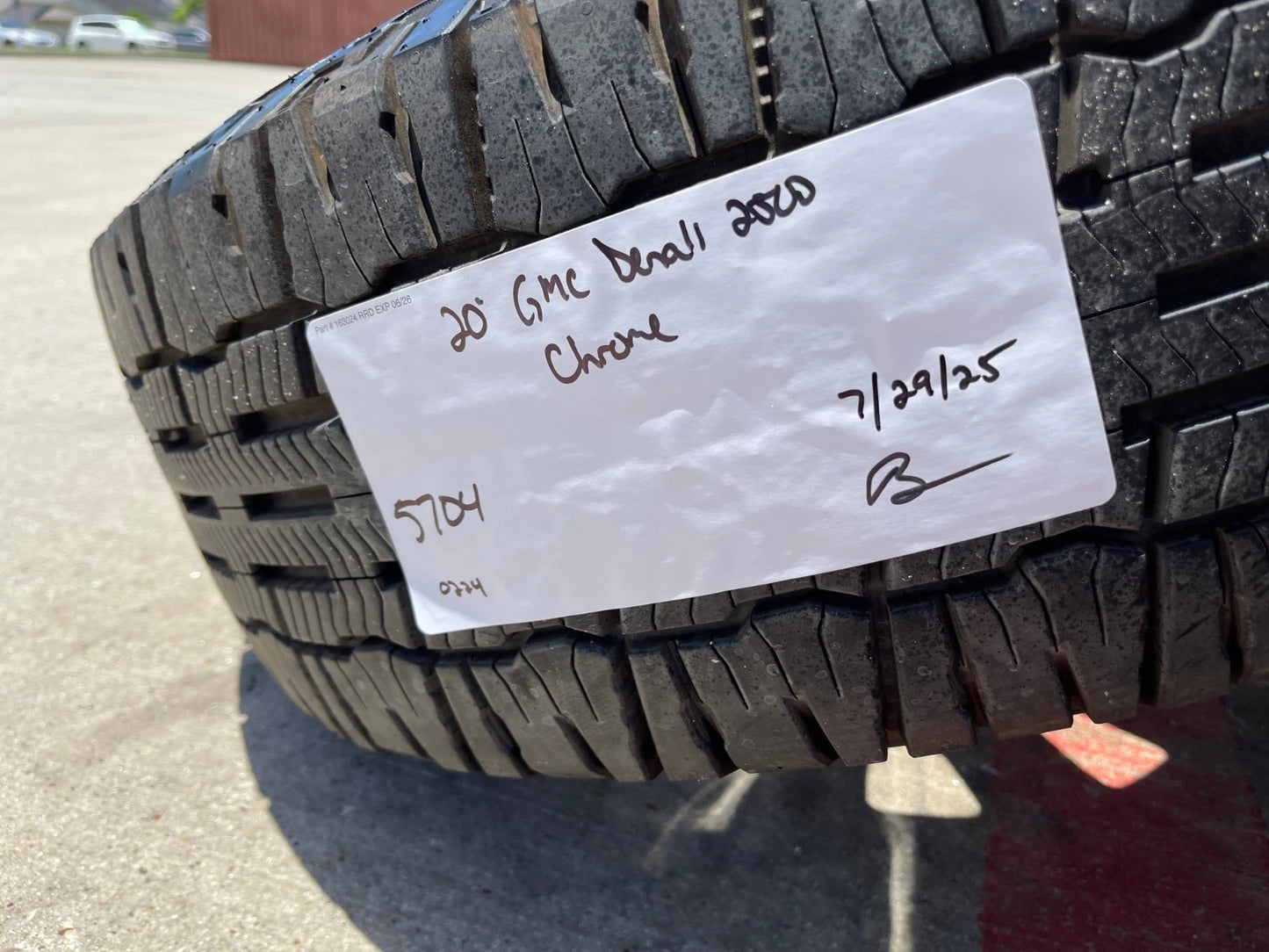 20" GMC Sierra 2500 3500 DENALI OEM 5704 wheels rims tires MICHELIN