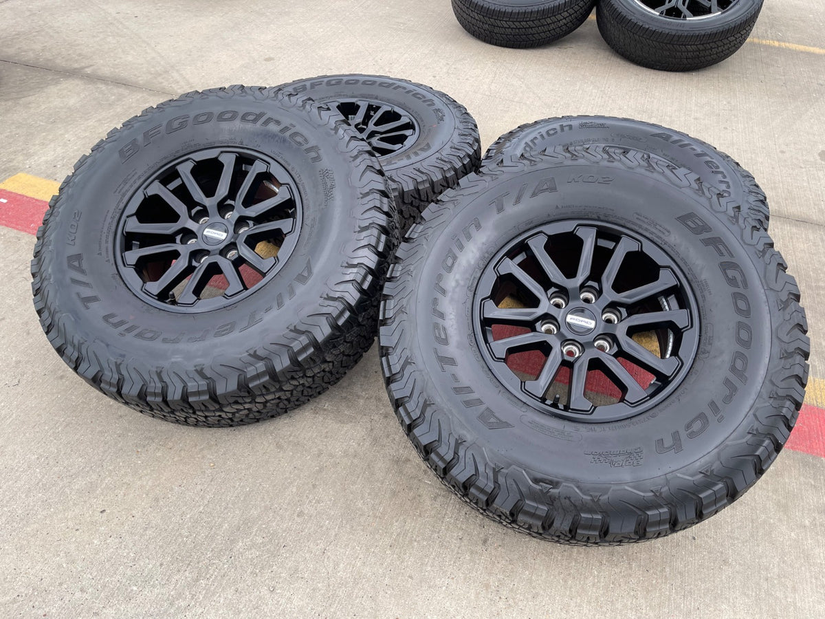 17" Ford F-150 Raptor OEM 10611 rims wheels Bronco SET 2025 2026 2027 BFG 35 SET