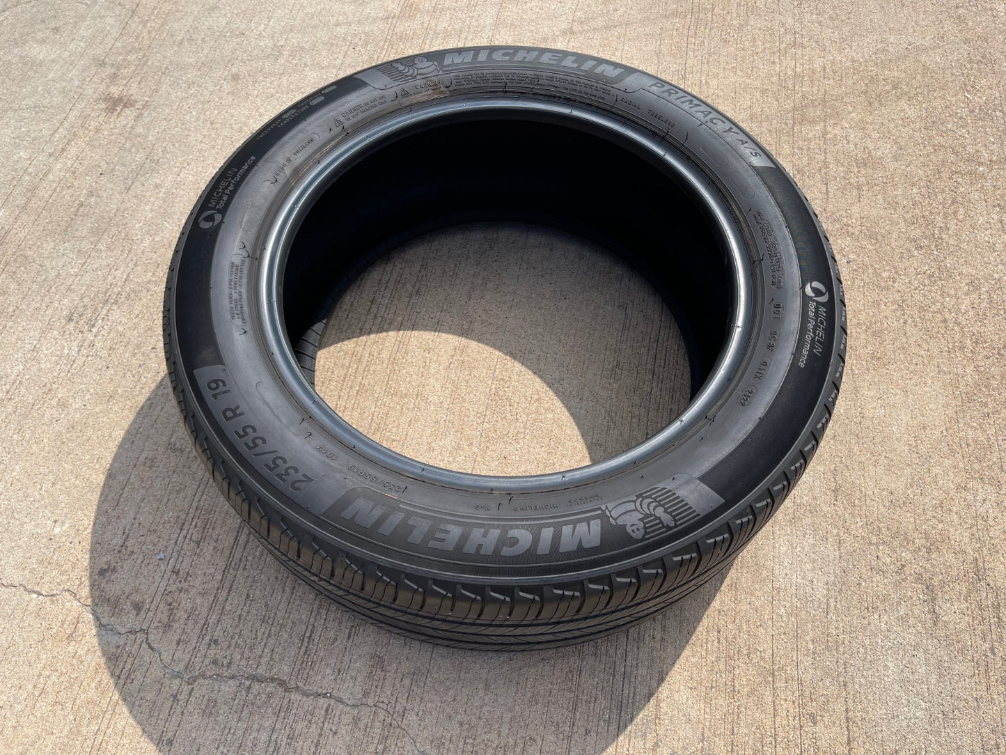 235/55/19 Michelin Primacy A/S tire 101V