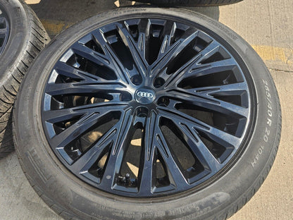 20" Audi A7 A8 OEM wheels rims 59058 tires Q3 2020 2021 2022 2023 2024 2025