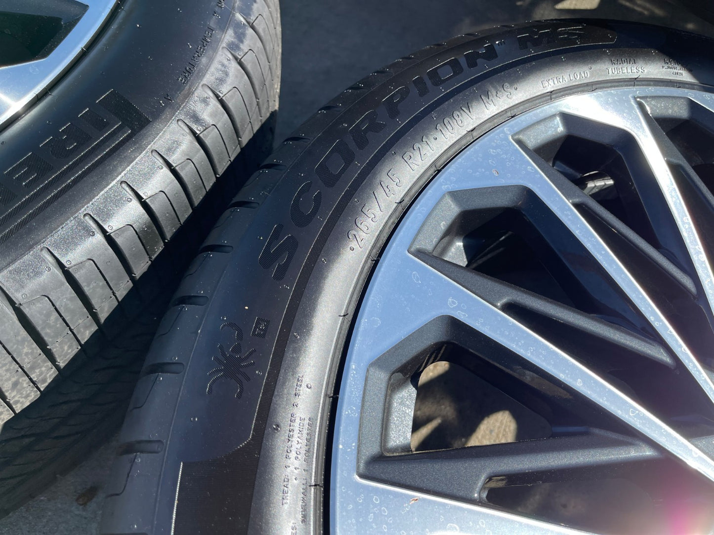 21" Hyundai Palisade Calligraphy OEM 94345 wheels rims 2025 2026 2027 PIRELLI