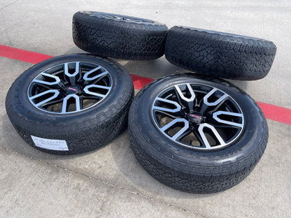 20" GMC Sierra Yukon AT4X Silverado OEM 5914 wheels rims SET GOODYEAR