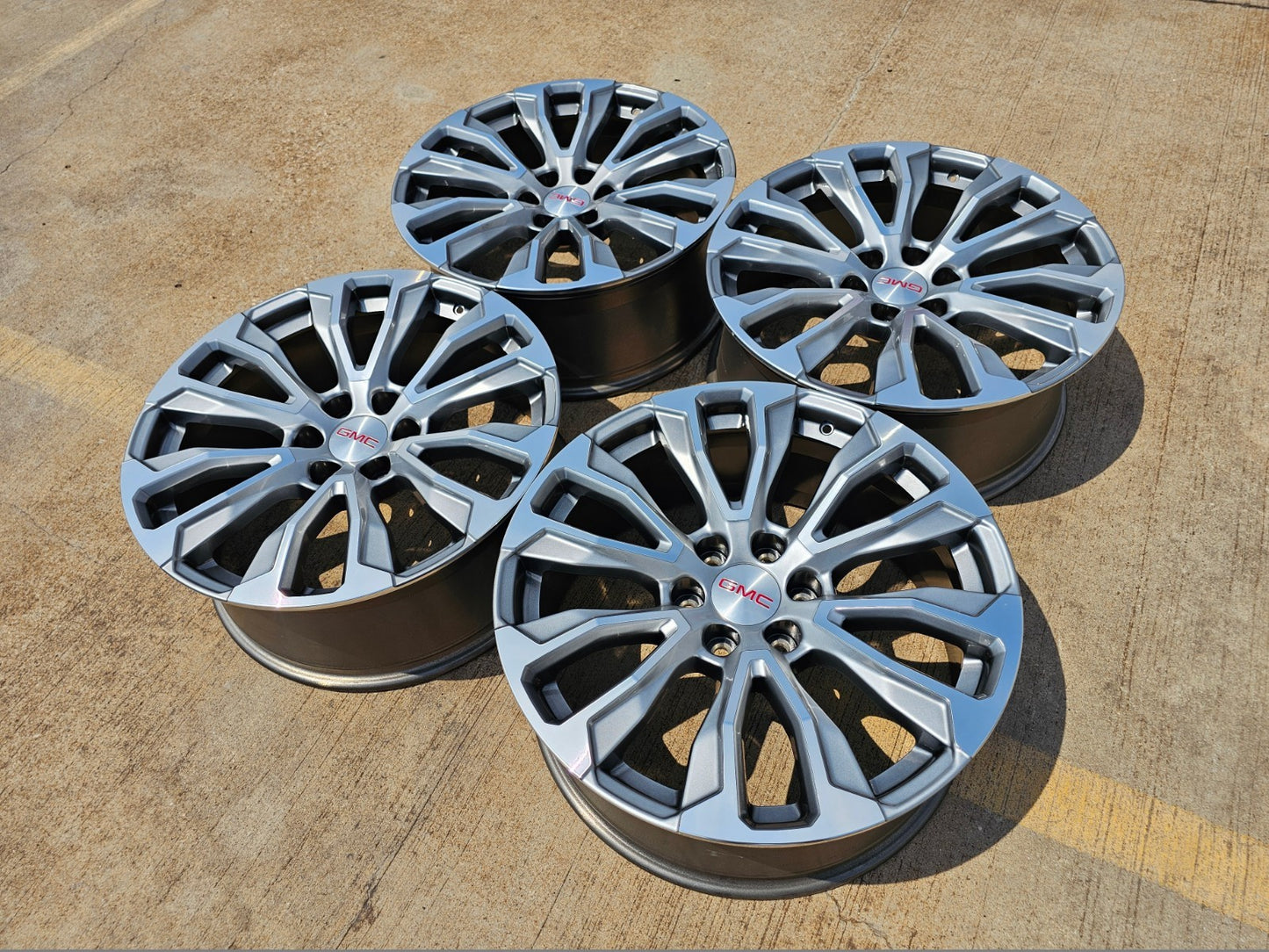 22" GMC Yukon Sierra DENALI OEM wheels rims 14025 97000 NEW