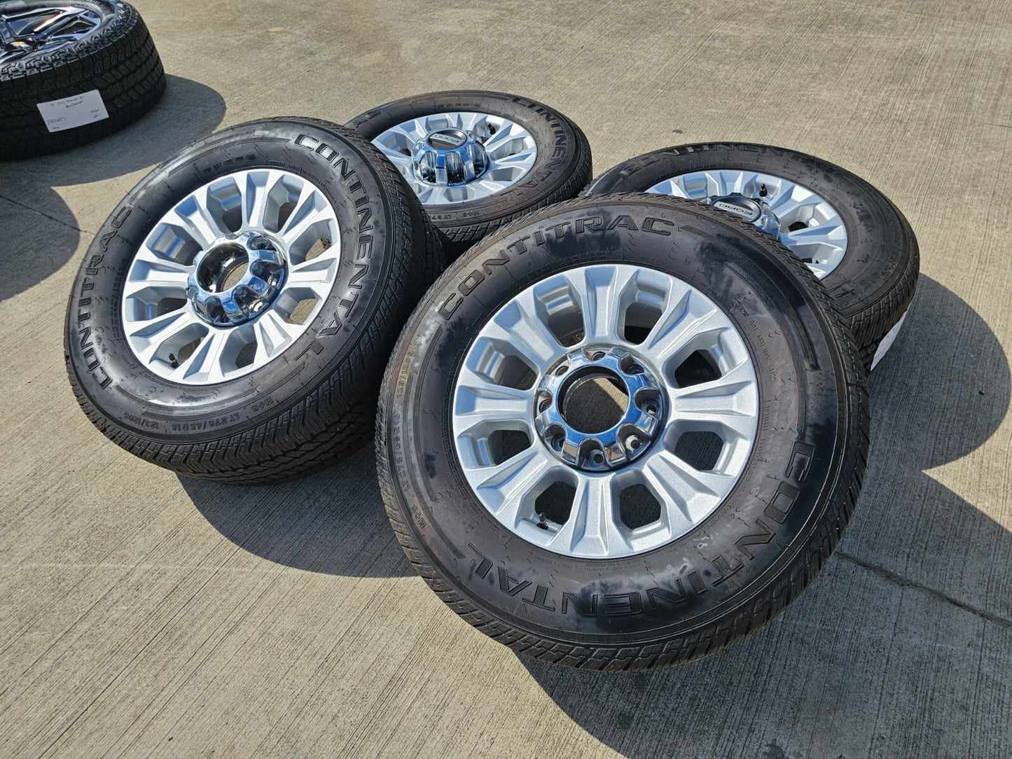 18" Ford F-250 F-350 OEM Lariat 10097 rims wheels 2021 2022 2023 2024 2025