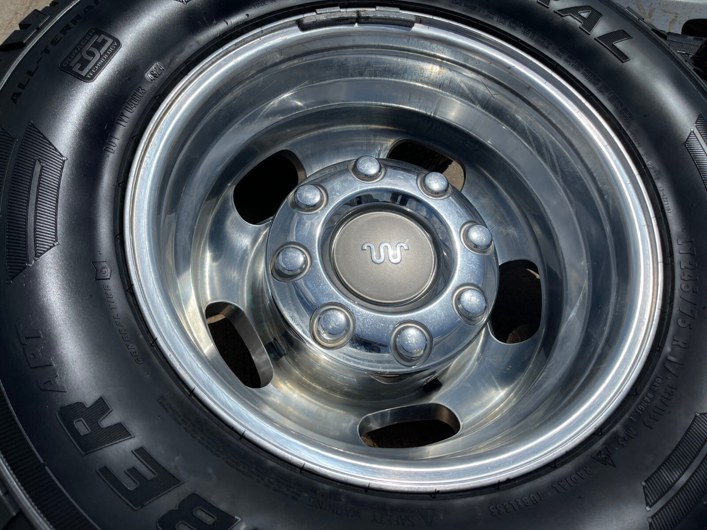 17" Ford F-350 Dually OEM 10477 10478 rims wheels 2024 2025 2026 GENERAL A/T NEW