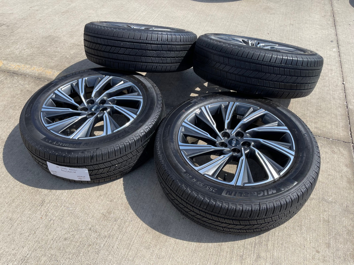 20" Lincoln Aviator OEM rims wheels 10188 Ford Explorer 2023 2024 2025 2026