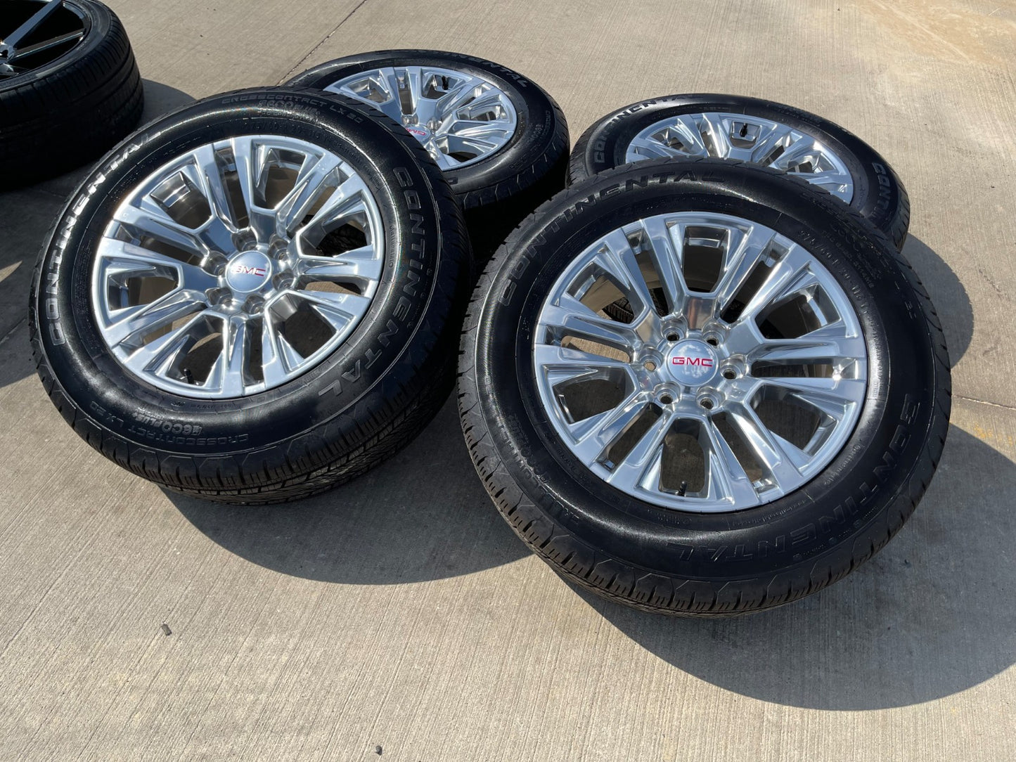 20" GMC Sierra Yukon Denali OEM 5917 wheels rims SET Chevy 2025 2026 2027 NEW