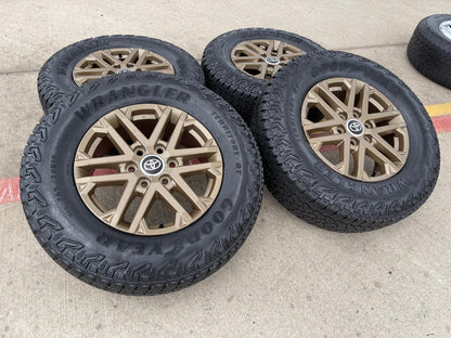 18" Toyota Tundra TRD OEM wheels rims 75281 Sequoia LX600 BRONZE 2025 2026 NEW
