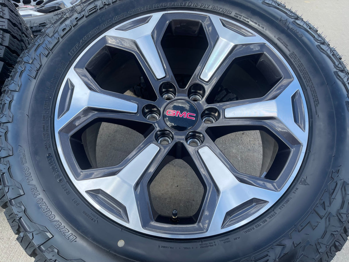 20" GMC Sierra AT4X Canyon Chevy Silverado OEM wheels rims 2026 2027 NEW FALKEN