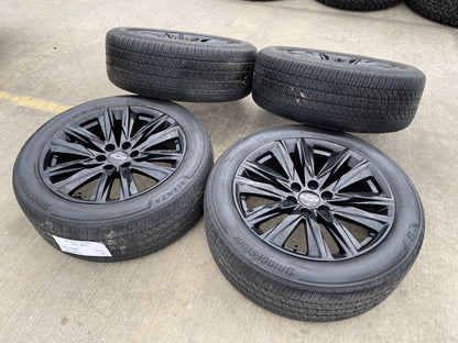 22" Cadillac Escalade OEM wheels rims 95028 4869 GMC Sierra BRIDGESTONE SET