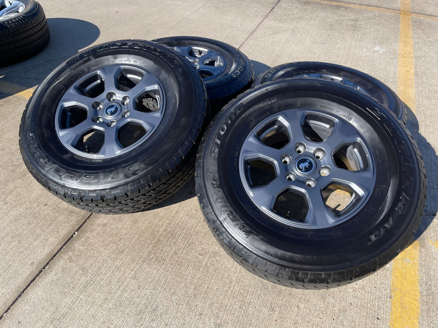 17" Ford Bronco Big Bend wheels rims 10384 OEM Ranger 2023 2024 2025 2026