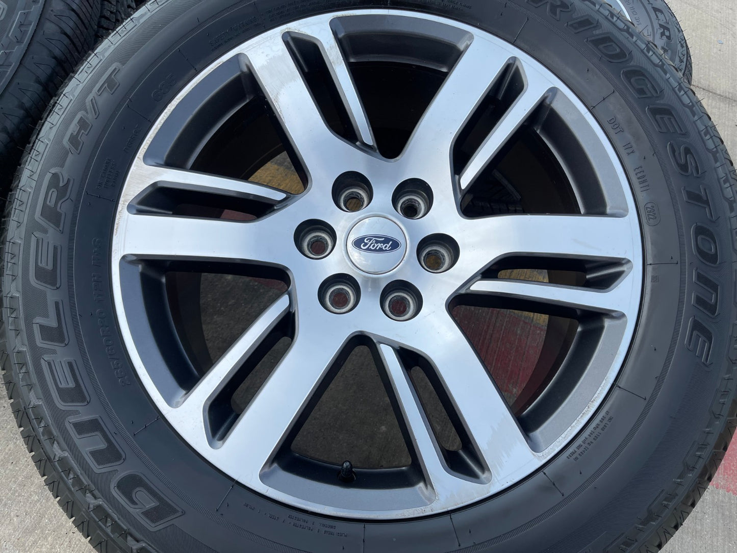 20" Ford Expedition F-150 OEM rims wheels 10441 95362 SET Limited BRIDGESTONE