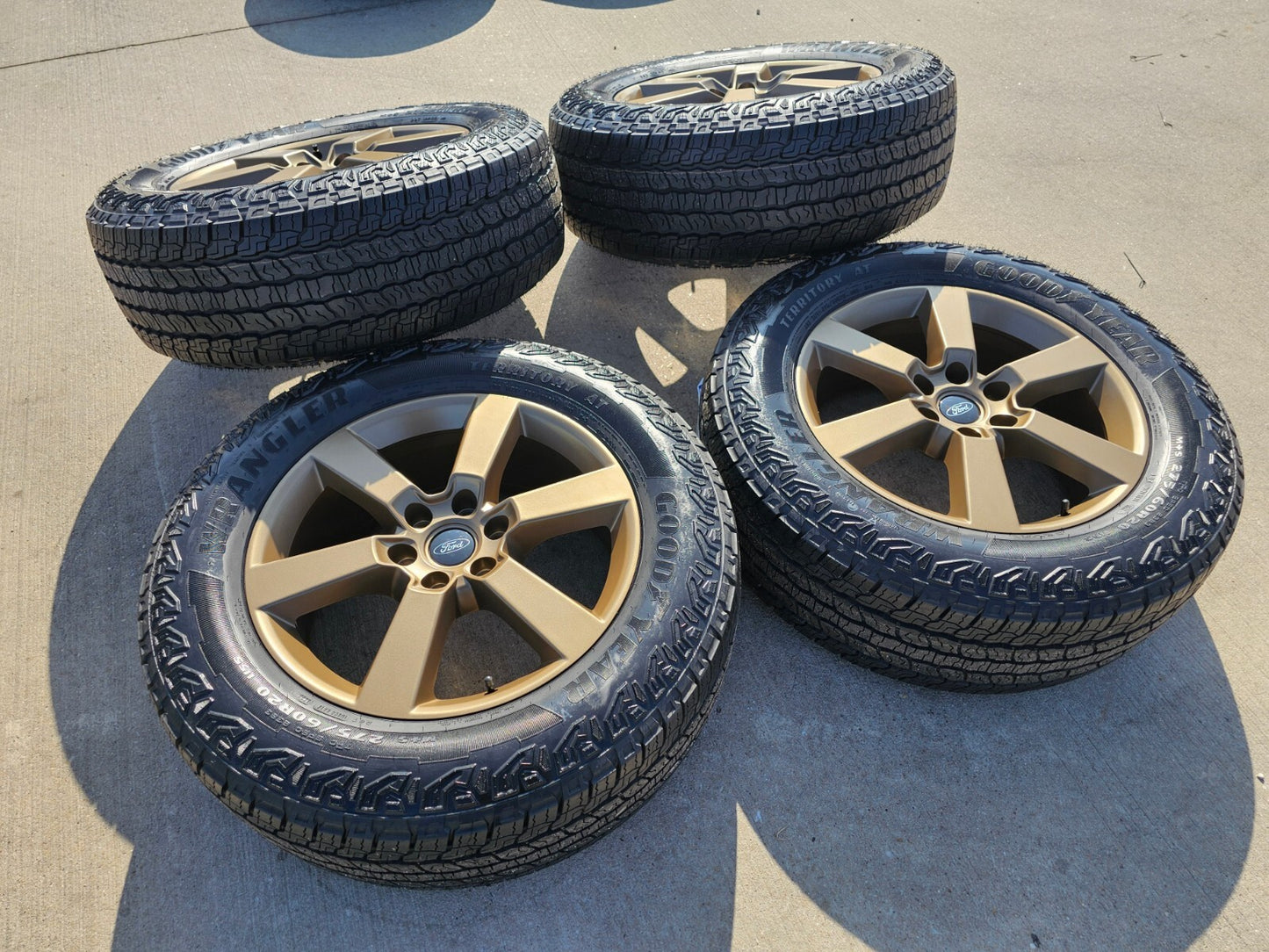 20" Ford F-150 Expedition OEM rims wheels BRONZE 10005 tires NEW