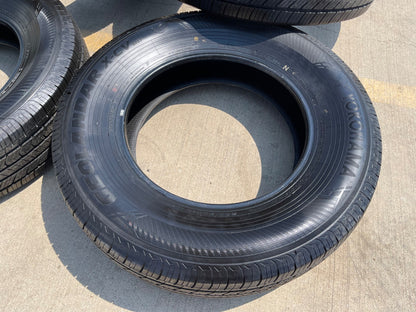 (4) 245/75/18 Yokohama Geolander X-CV tires 245/75R18 112T TAKE OFFS SET NEW