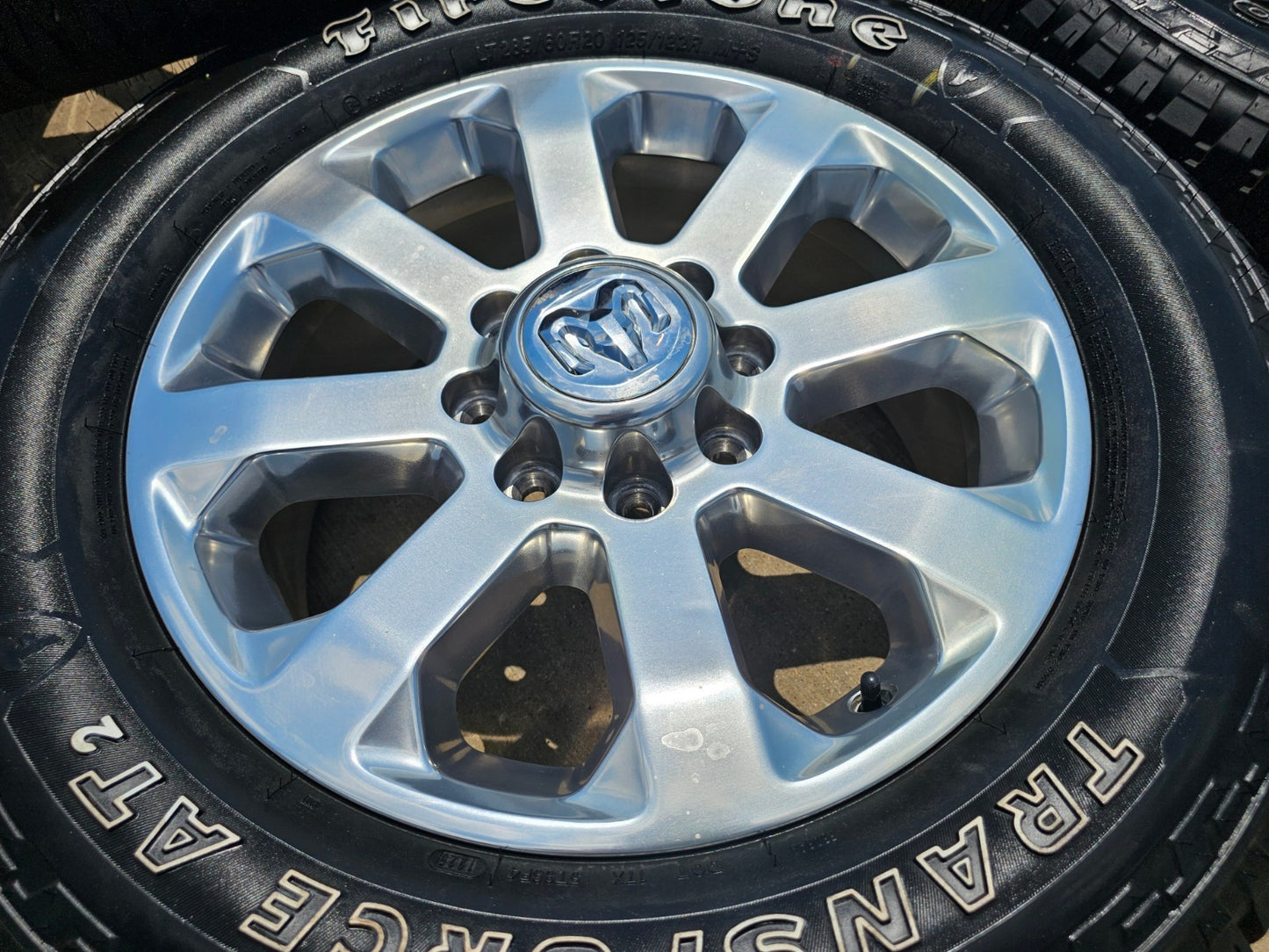 20" Dodge Ram 2500 3500 LARAMIE OEM 2700 wheels rims tires 2024 2025 2026 NEW