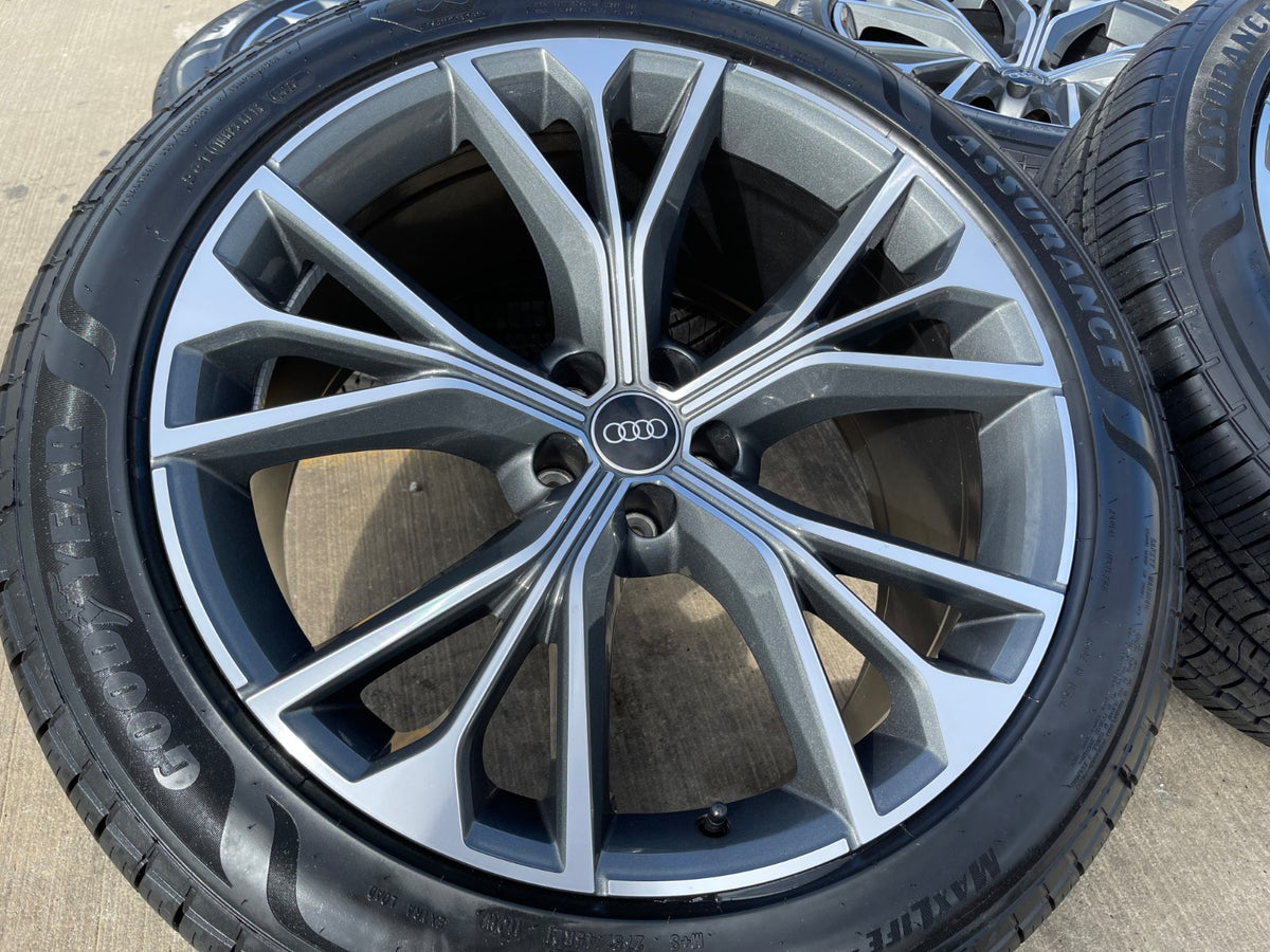 21" 21x10 Audi Q8 Q7 OEM 59102 wheels rims SQ5 SQ7 SQ8 Q5 RS S SET PIRELLI NEW