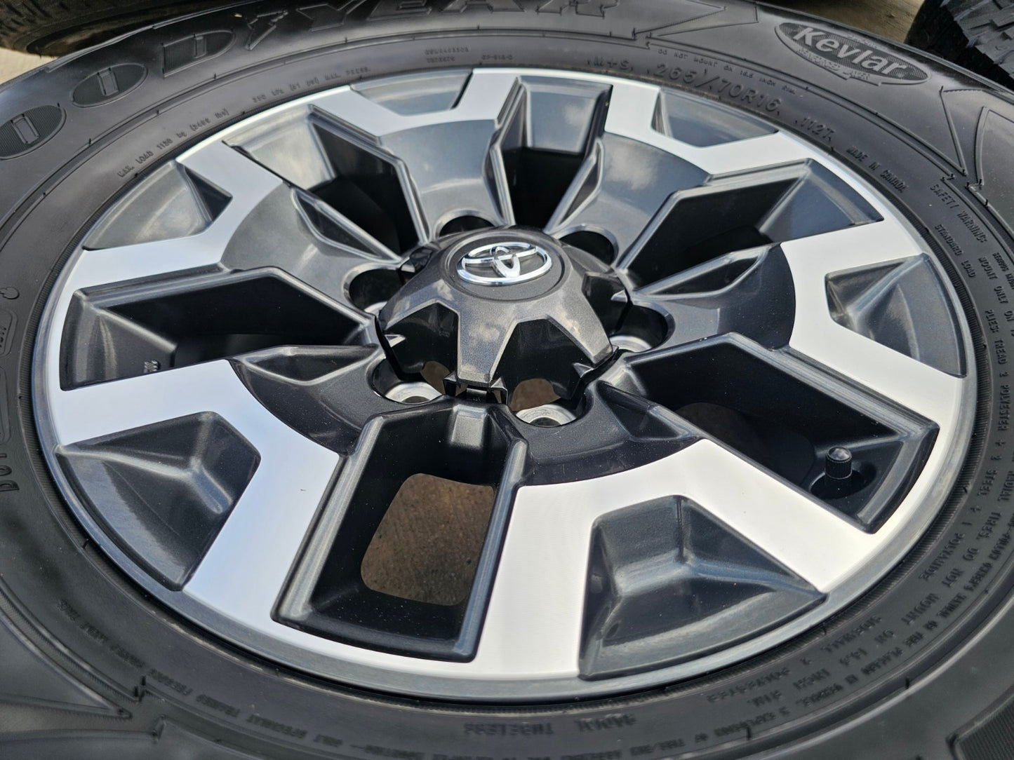 16" Toyota Tacoma TRD wheels rims SET 75189 OEM 4Runner FJ GOODYEAR