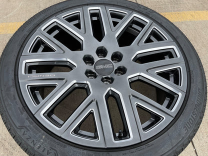 24" GMC Yukon Sierra DENALI OEM wheel rim tire 2022 2023 2024 2025 2026 NEW