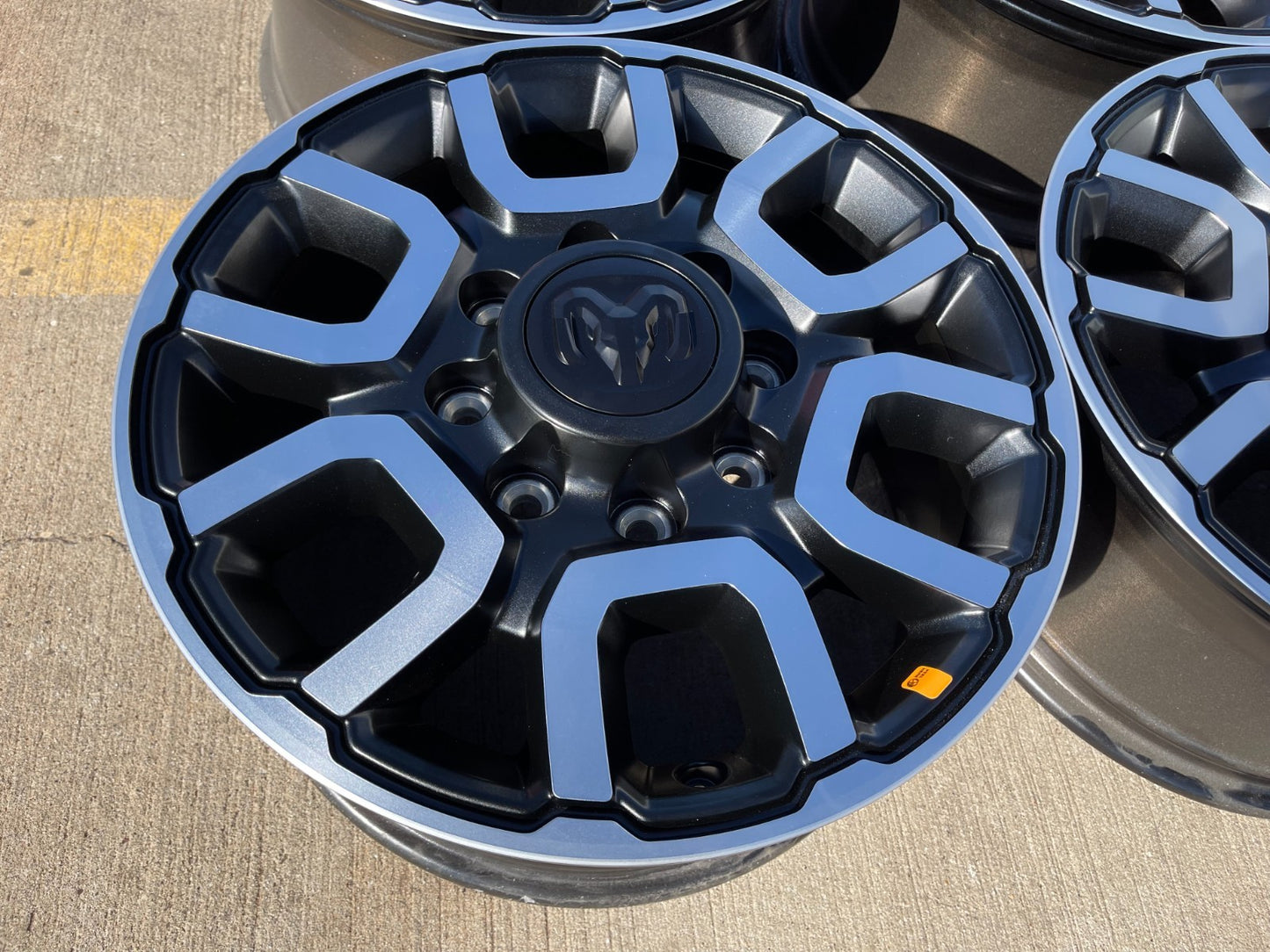 18" RAM 2500 3500 LARAMIE OEM 2694 wheels rims 2024 2025 2026 2027 NEW