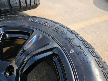 20" Dodge Ram 1500 OEM Laramie wheels rims 2674 tires 2023 2024 NEW A/T2 33"