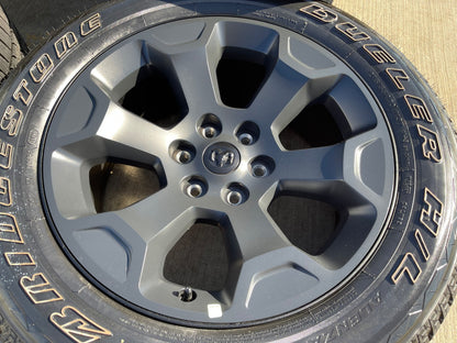 20" Dodge Ram 1500 OEM Laramie Black 2680 wheels rims tires 2024 2025 2026 NEW