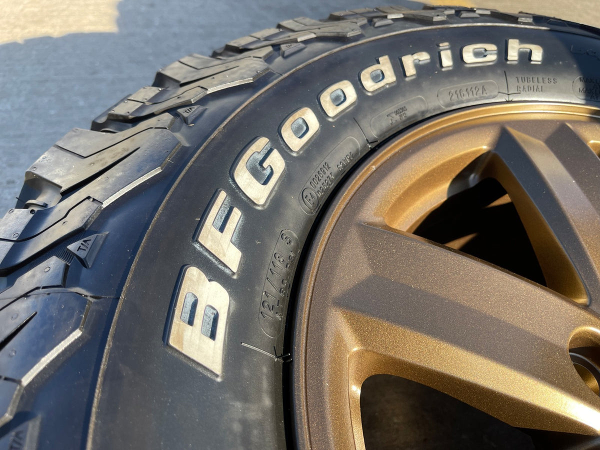 17" Ford F-150 BRONZE Tremor OEM 10339 rims wheels tires BFG KO2 A/T NEW