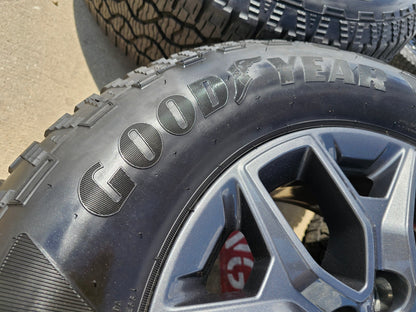 18" Ford Expedition F-150 TREMOR OEM rims wheels 2025 2026 2027 SET GOODYEAR
