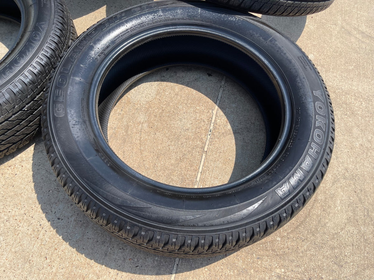 (4) 245/60/20 Yokohama Geolander G96 tires 245/60R20 Toyota 4Runner