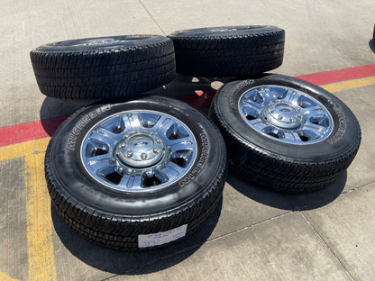 20" Ford F-250 F-350 OEM KING RANCH LARIAT 3892 chrome wheels rims tires SET