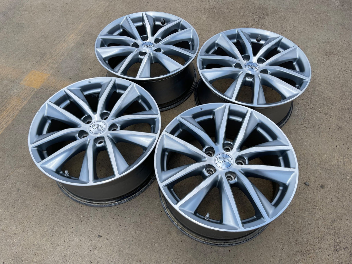 17" Infiniti Q50 G37 OEM 73763 73784 wheels rims SET Nissan Altima Maxima