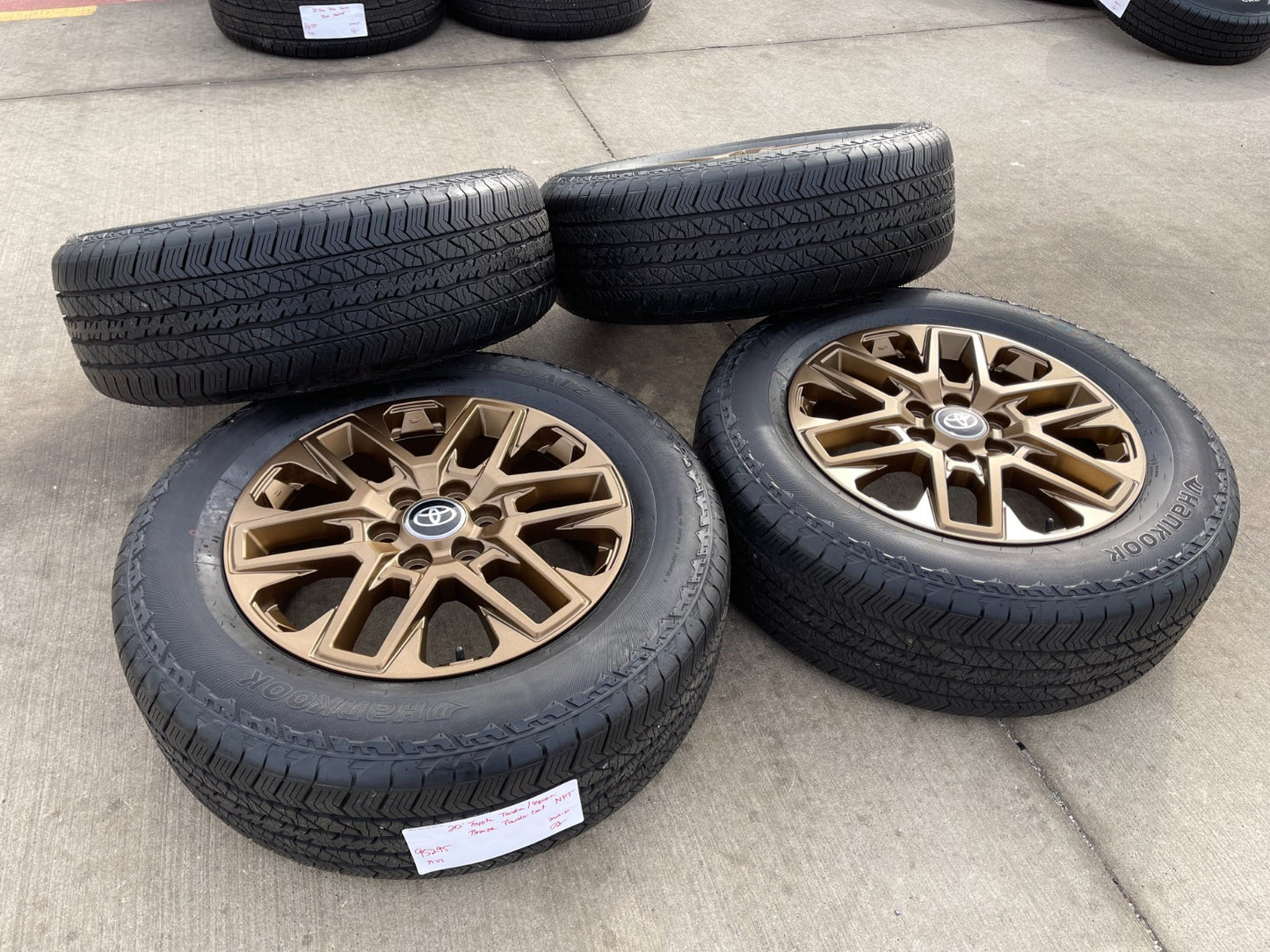 20" Toyota Tundra TRD OEM wheels rims BRONZE TSS 95295 Sequoia NEW
