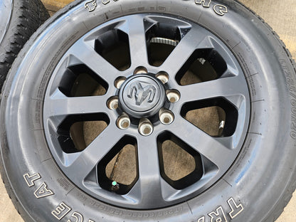 20" Dodge Ram 2500 3500 LARAMIE OEM 2700 wheels rims tires FIRESTONE