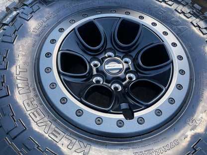 17" Ford F-150 Raptor OEM BEADLOCK rims wheels SET 10459 95210 37" tires NEW
