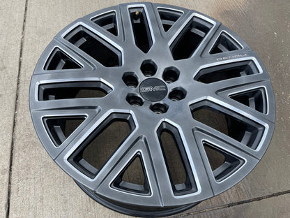 24" GMC Yukon Sierra DENALI OEM wheel rim 2023 2024 2025 2026 2027 NEW