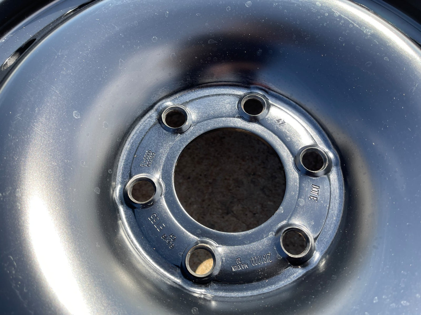 (1) 18" INEOS Grenadier OEM steel wheel rim tire 2024 2025 2026 NEW