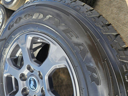 17" Ford Bronco Big Bend wheels rims 10384 OEM Ranger 2024 2025 2026 GOODYEAR