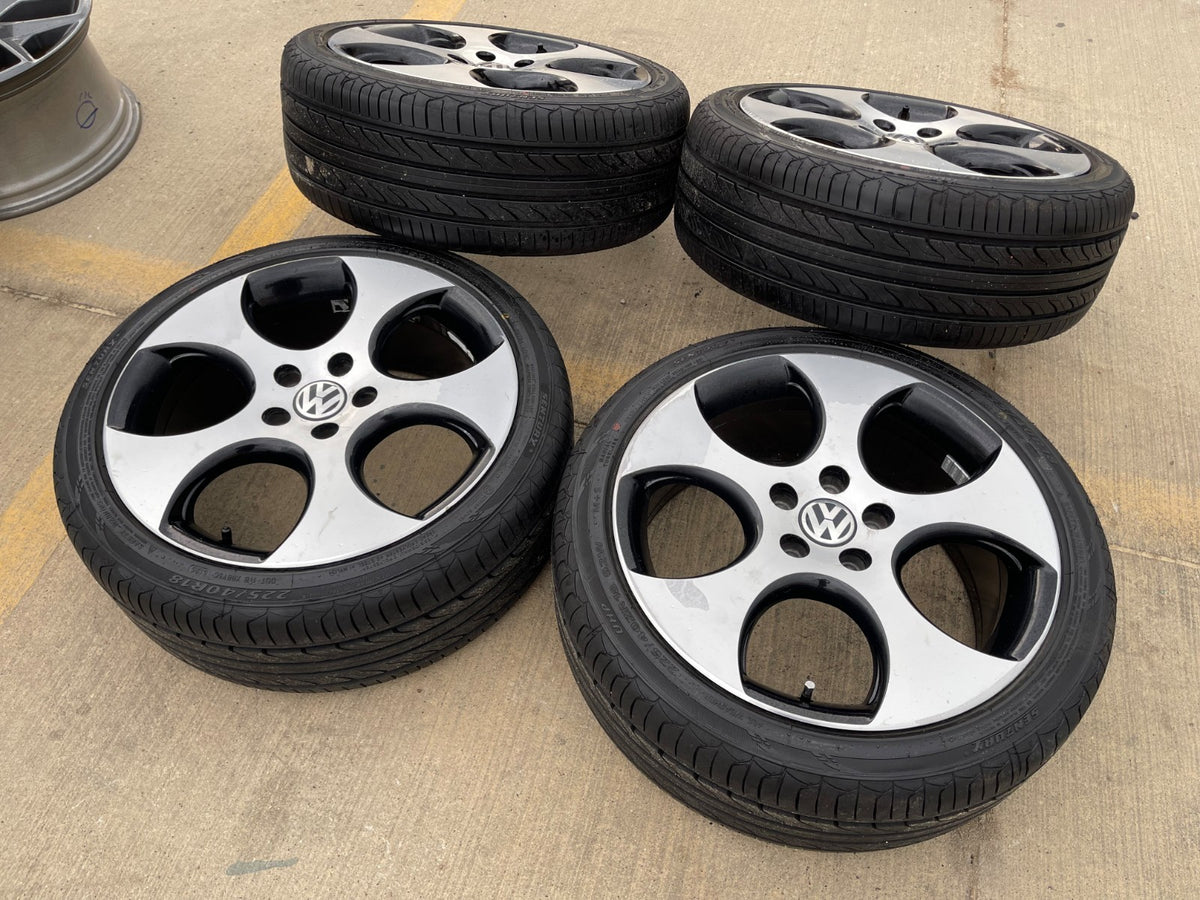 18" VW Golf GTI Beetle OEM wheels rims 69822 Jetta Passat Audi A3 A4 A5 SET