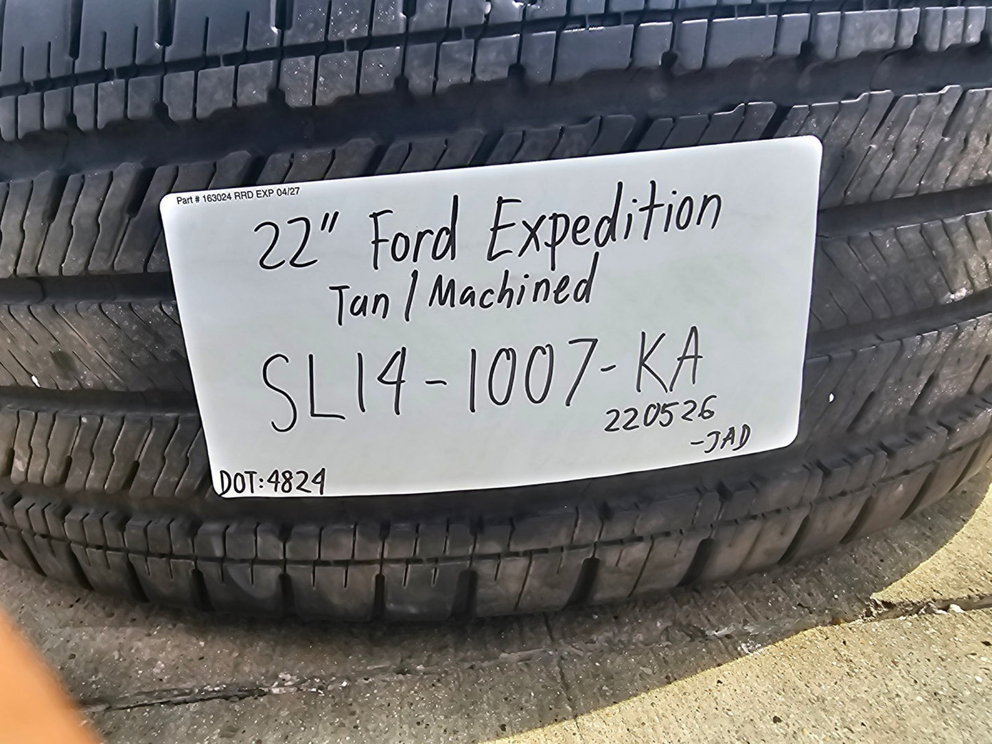 22" Ford F-150 OEM KING RANCH LIMITED rims wheels Expedition MICHELIN 2026 NEW