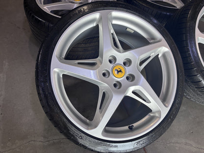20" Ferrari 458 Italia 488 OEM 262892 262893 wheels rims SET FORGED MICHELIN