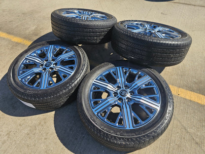 22" Toyota Tundra Sequoia OEM wheels rims 75282 Land Cruiser GX550 CAPSTONE