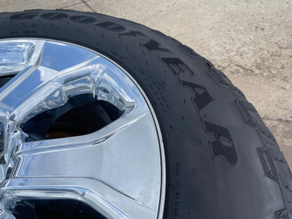 20" Dodge Ram 1500 OEM Laramie CHROME 2679 wheel rim tire 2022 2023 2024 2025