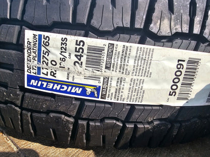 20" Ford F-250 F-350 OEM 10101 rims wheels NEW MICHELIN PLATINUM