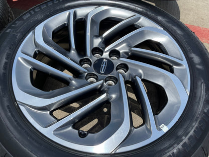 22" Lincoln Navigator OEM 94225 rims wheels BLACK LABEL 2025 2026 MICHELIN NEW