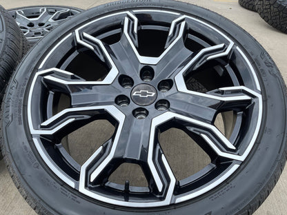24" Chevy Tahoe Silverado OEM High Country wheels rims tires SET 2026 2027 NEW
