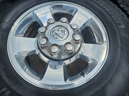 17" Dodge Ram 2500 3500 OEM wheels rims 2187 tires
