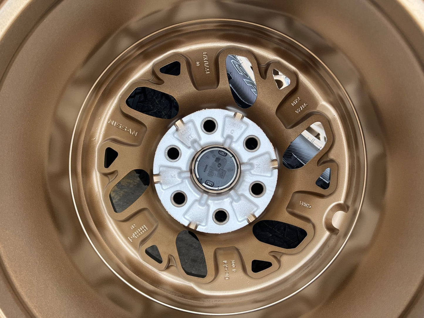 17" Nissan Frontier X-PRO OEM Desert Runner BRONZE wheels rims 2025 2026 NEW