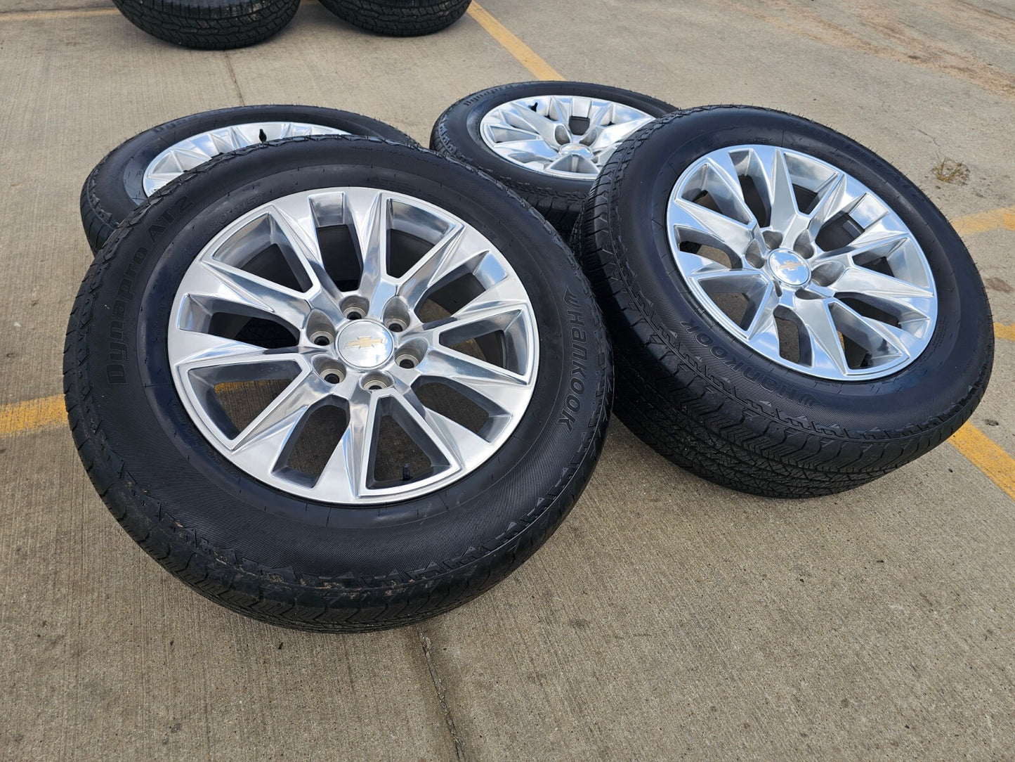 20" Chevy Tahoe Silverado LTZ 5920 OEM wheels rims Yukon 2023 2024 2025 2026